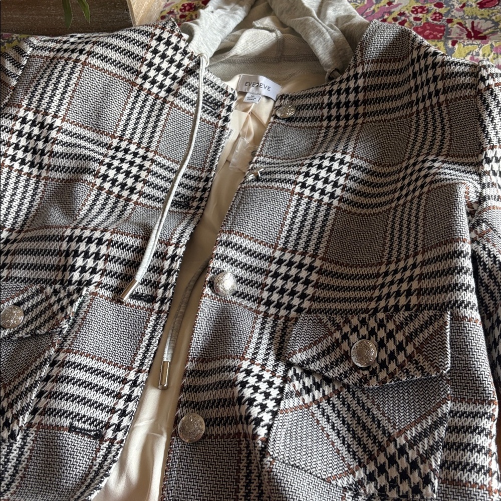 Devin  Evereve Houndstooth Jacket - Picture 3 of 4